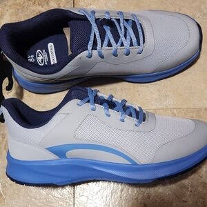 Athletic Works Gray and Blue Men's Sneakers